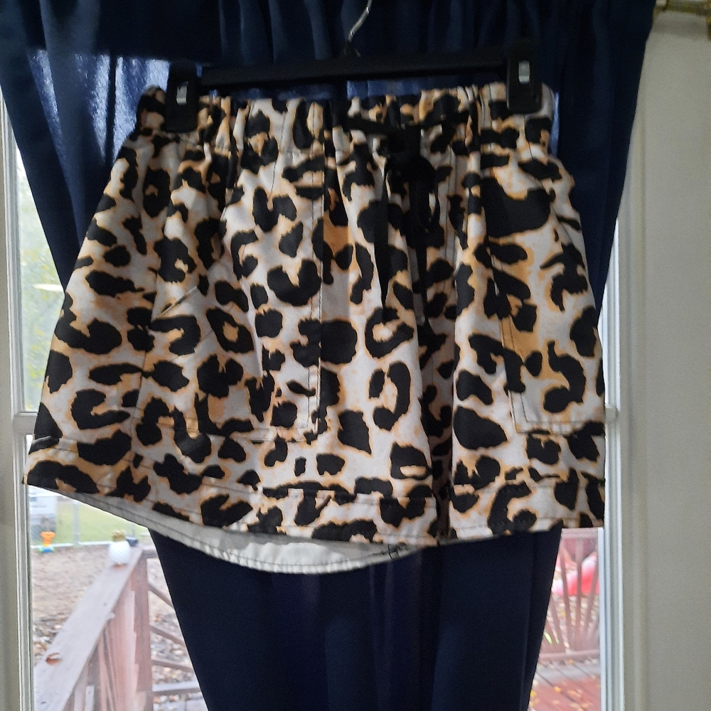 Leppard shorts Rayon
